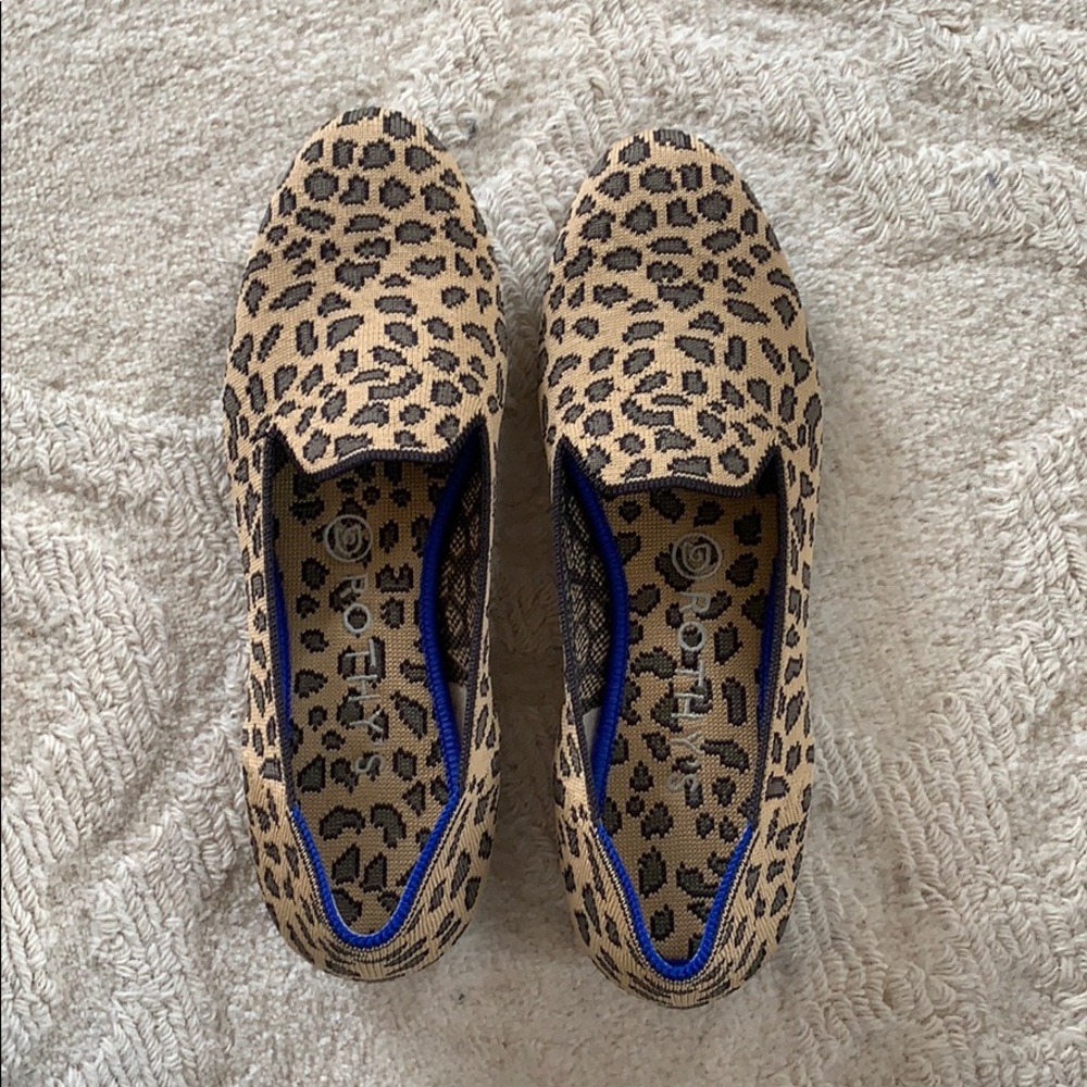 Roth’s leopard loafers. Size 8.